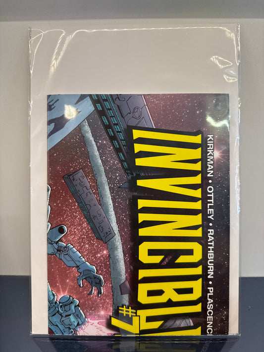 INVINCIBLE #75 PROMO FOLDED POSTER (UNUSED)