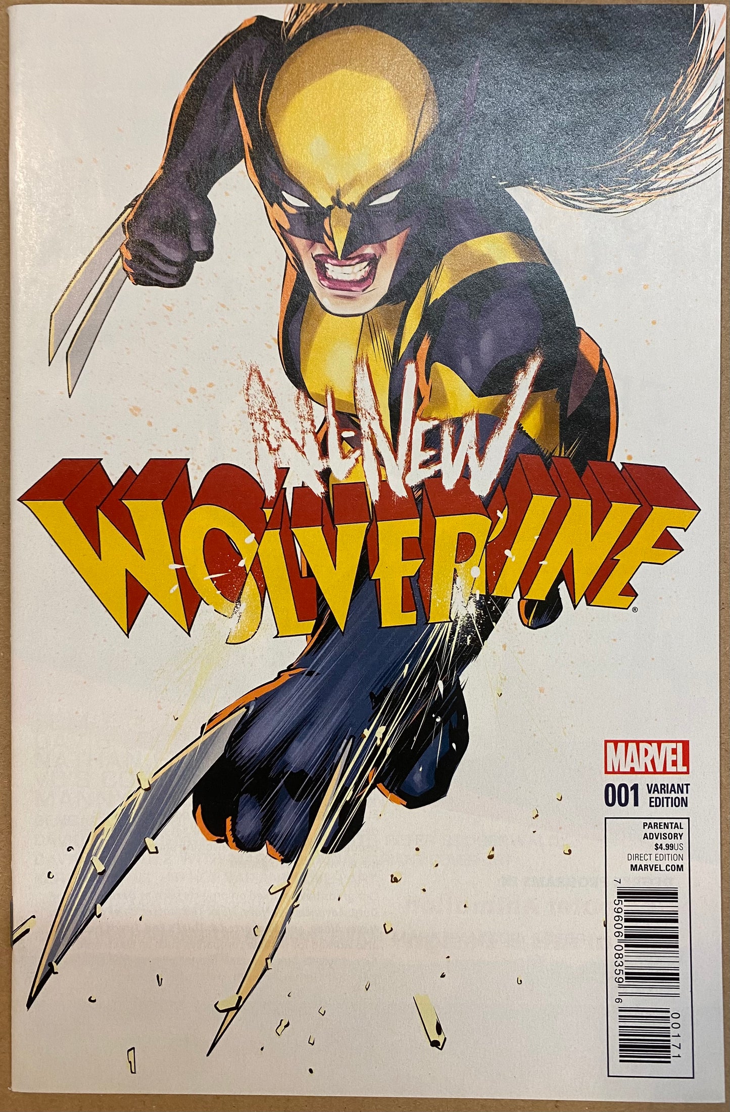 ALL NEW WOLVERINE #1 DAVID LOPEZ VAR