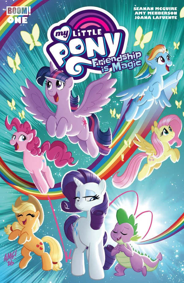 MY LITTLE PONY FRIENDSHIP IS MAGIC #1 CVR E TONY FLEECE COLLECTIBLE CARD VAR - PREORDER (FOC 28/9/26) DUE IN STORE 11/11/26