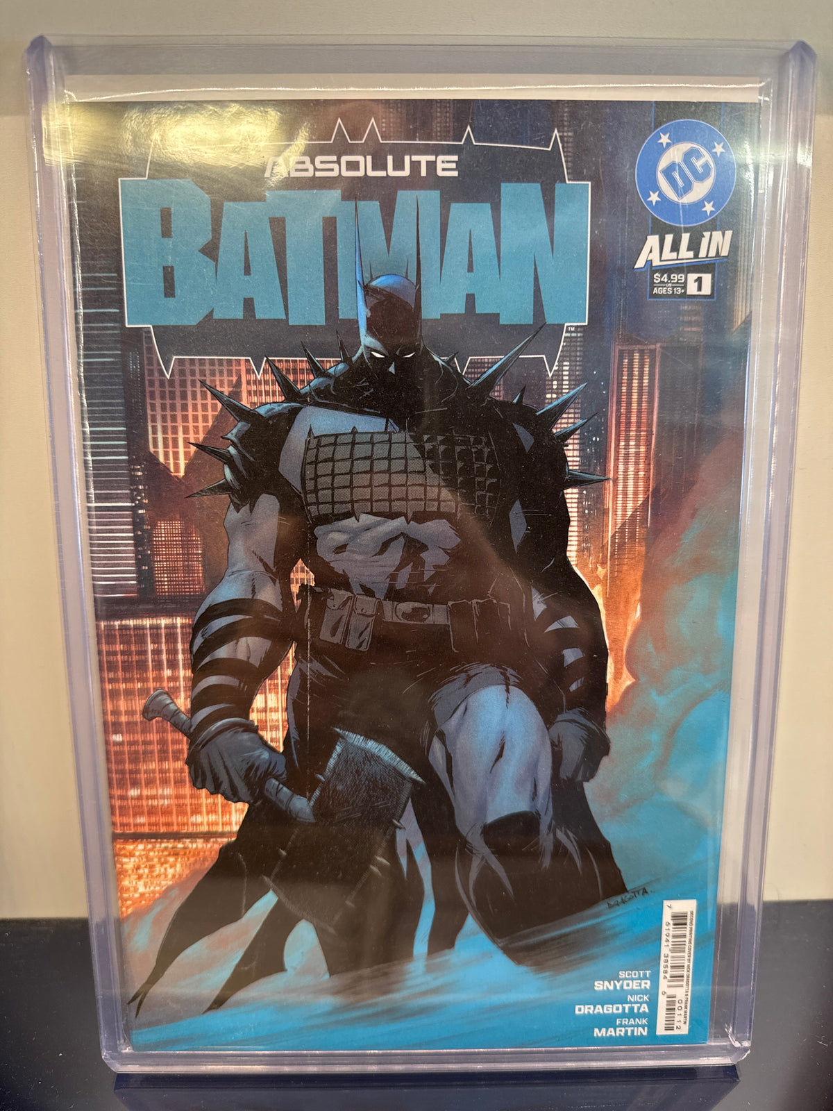 ABSOLUTE BATMAN #1 2ND PTG CVR A NICK DRAGOTTA - HOT BOOK!
