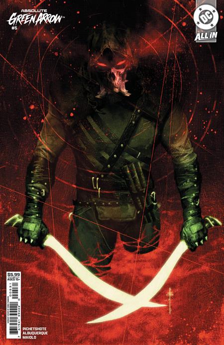 ABSOLUTE GREEN ARROW #5 (OF 6) CVR C SEBASTIAN FIUMARA CARD STOCK VAR - PREORDER - (FOC 24/8/26) DUE IN STORE 16/9/26
