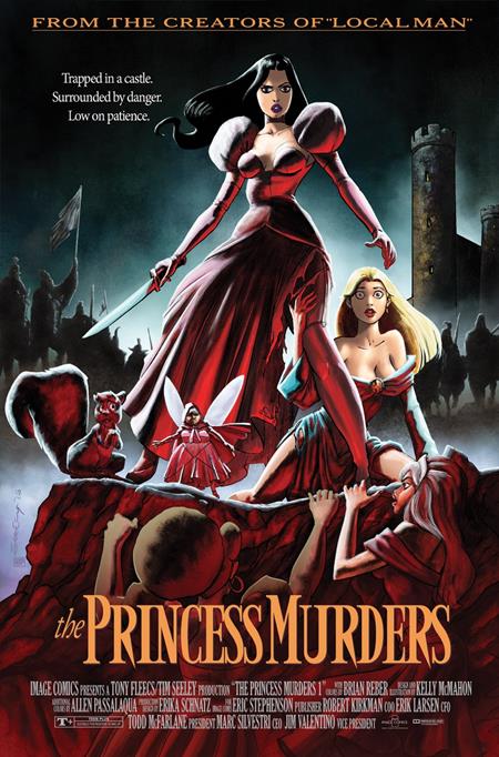 PRINCESS MURDERS #1 CVR C TIM SEELEY & ALLEN PASSALAQUA ARMY OF DARKNESS HORROR HOMAGE VAR - PREORDER FOC 9/11/26  DUE IN STORE 23/12/26