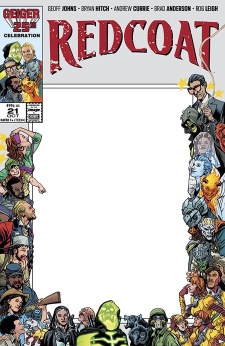 REDCOAT #21 CVR C BLANK SKETCH VAR - PREORDER (FOC 28/9/26) DUE IN STORE 21/10/26
