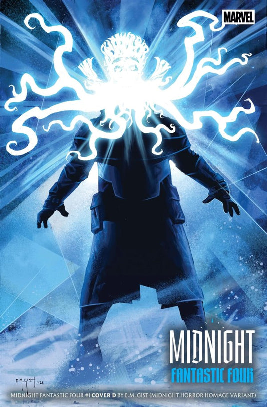 MIDNIGHT FANTASTIC FOUR #1 CVR D E M GIST MIDNIGHT HORROR HOMAGE VAR - PREORDER (FOC 31/8/26) DUE IN STORE 7/10/26