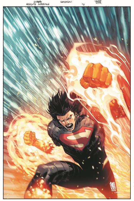 Absolute Superman #10 Cover C Giuseppe Camuncoli Variant - PRE-ORDER ETA 6/8/25