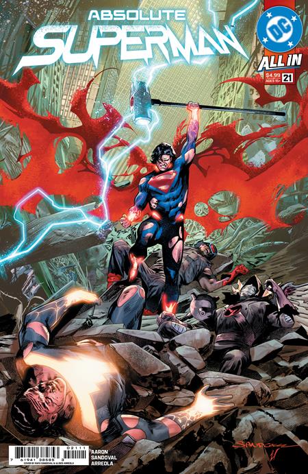 ABSOLUTE SUPERMAN #21 CVR A RAFA SANDOVAL - PREORDER (FOC 8/6/26)  DUE IN STORE 1/7/26