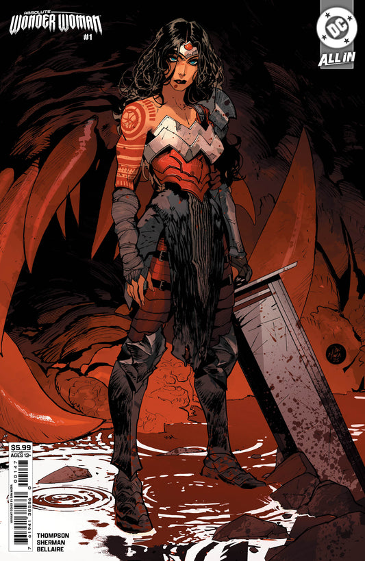 ABSOLUTE WONDER WOMAN #1 5TH PTG CVR B DAN MORA CONNECTING CARD STOCK VAR - PREORDER 23/4/25