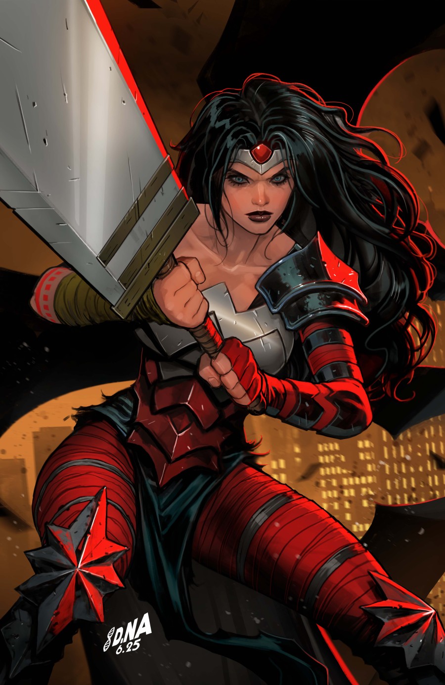 ABSOLUTE WONDER WOMAN #21 CVR B DAVID NAKAYAMA CARD STOCK VAR  - (FOC 1/6/26) DUE IN STORE 24/6/26
