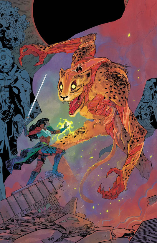 ABSOLUTE WONDER WOMAN #25 CVR A HAYDEN SHERMAN GATEFOLD TRIPTYCH - PREORDER (FOC 28/9/26) DUE IN STORE 28/10/26 - NOT FINAL COVER
