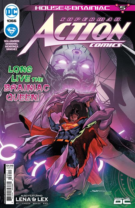 ACTION COMICS #1066 CVR A RAFA SANDOVAL CONNECTING (HOUSE OF BRAINIAC)