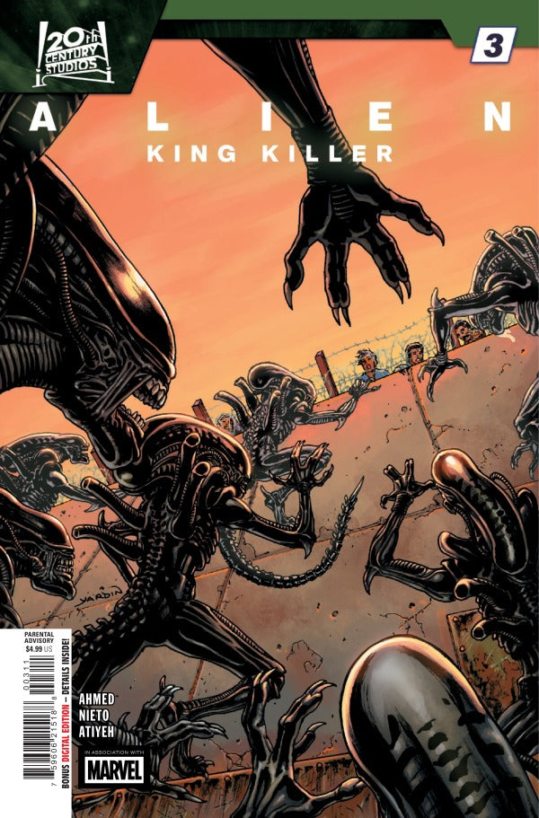 ALIEN KING KILLER #3 CVR A DAVID YARDIN