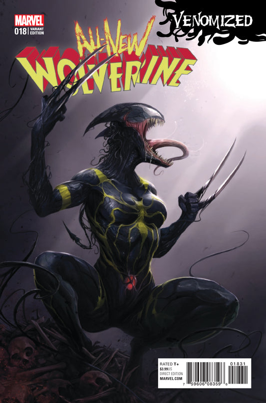 ALL NEW WOLVERINE #18 FRANCESCO MATINNA VENOMIZED VAR