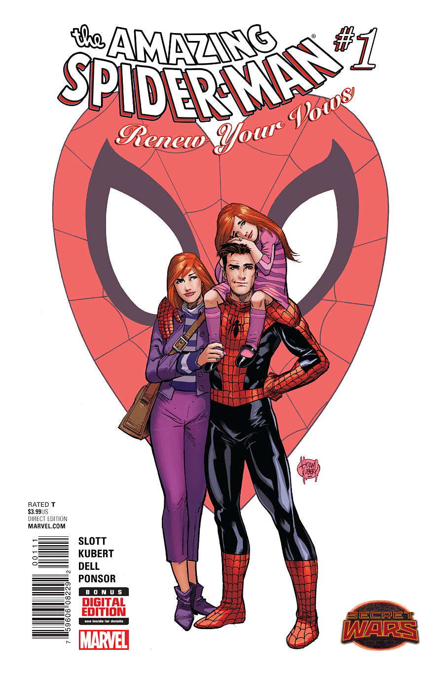 AMAZING SPIDER-MAN RENEW YOUR VOWS #1 (OF 5)  SECRET WARS