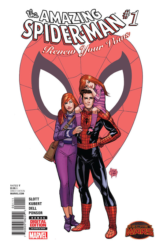 AMAZING SPIDER-MAN RENEW YOUR VOWS #1 (OF 5)  SECRET WARS