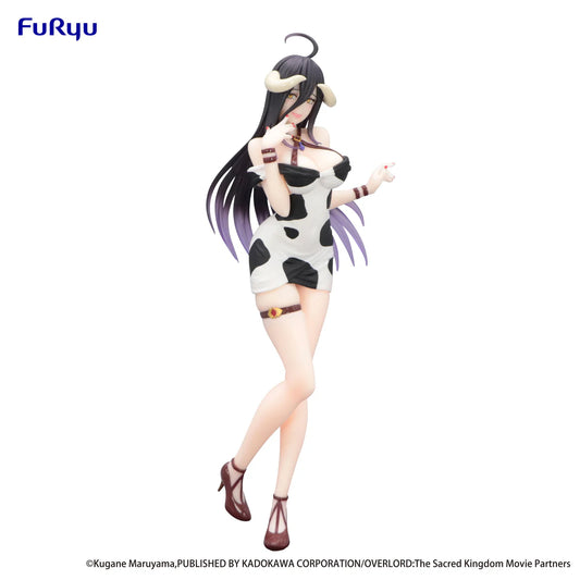 Furyu - Trio-Try-iT Figure -Albedo Mini Dress Cow Pattern ver. - ETA 11/25