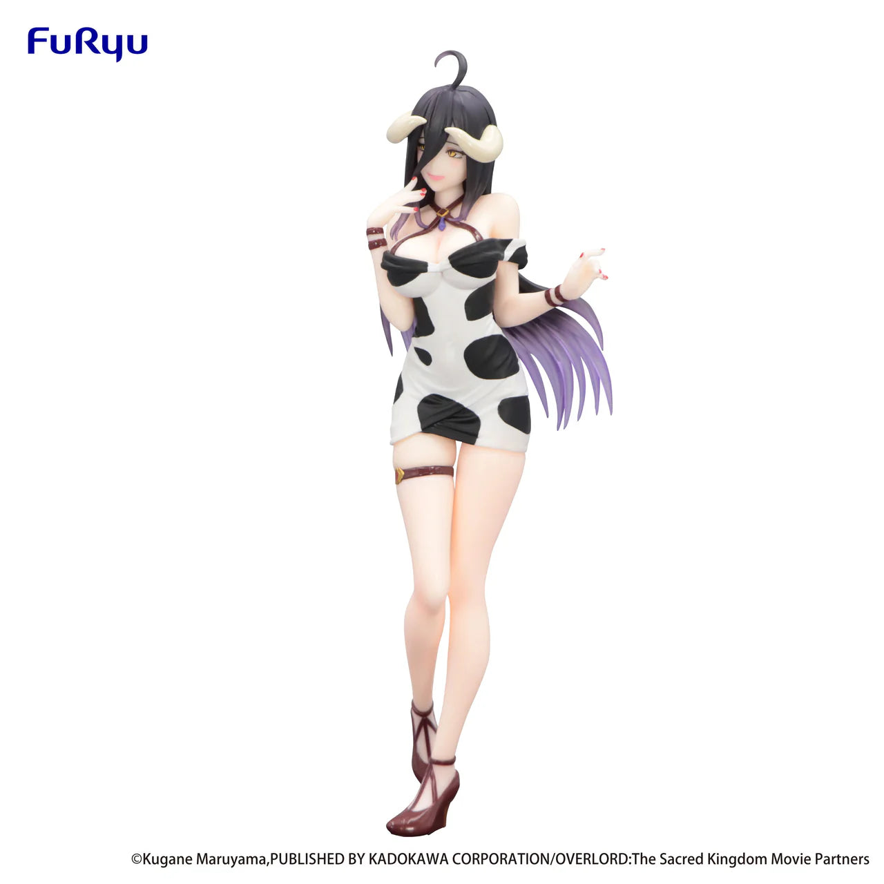 Furyu - Trio-Try-iT Figure -Albedo Mini Dress Cow Pattern ver. - ETA 11/25