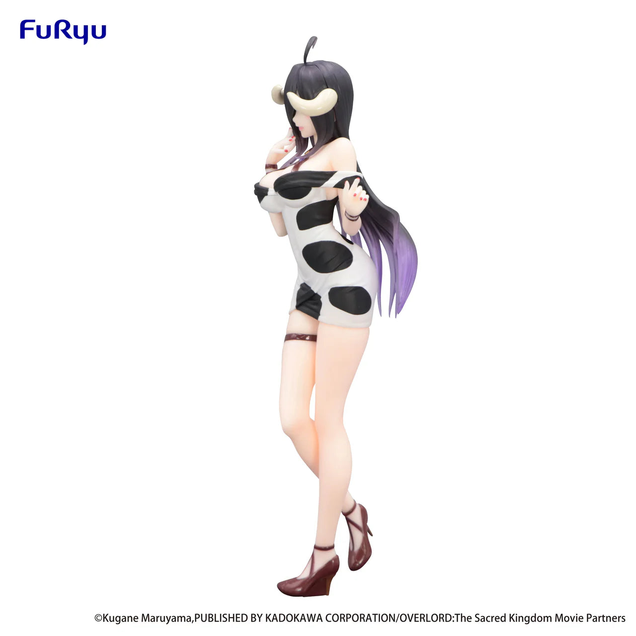 Furyu - Trio-Try-iT Figure -Albedo Mini Dress Cow Pattern ver. - ETA 11/25