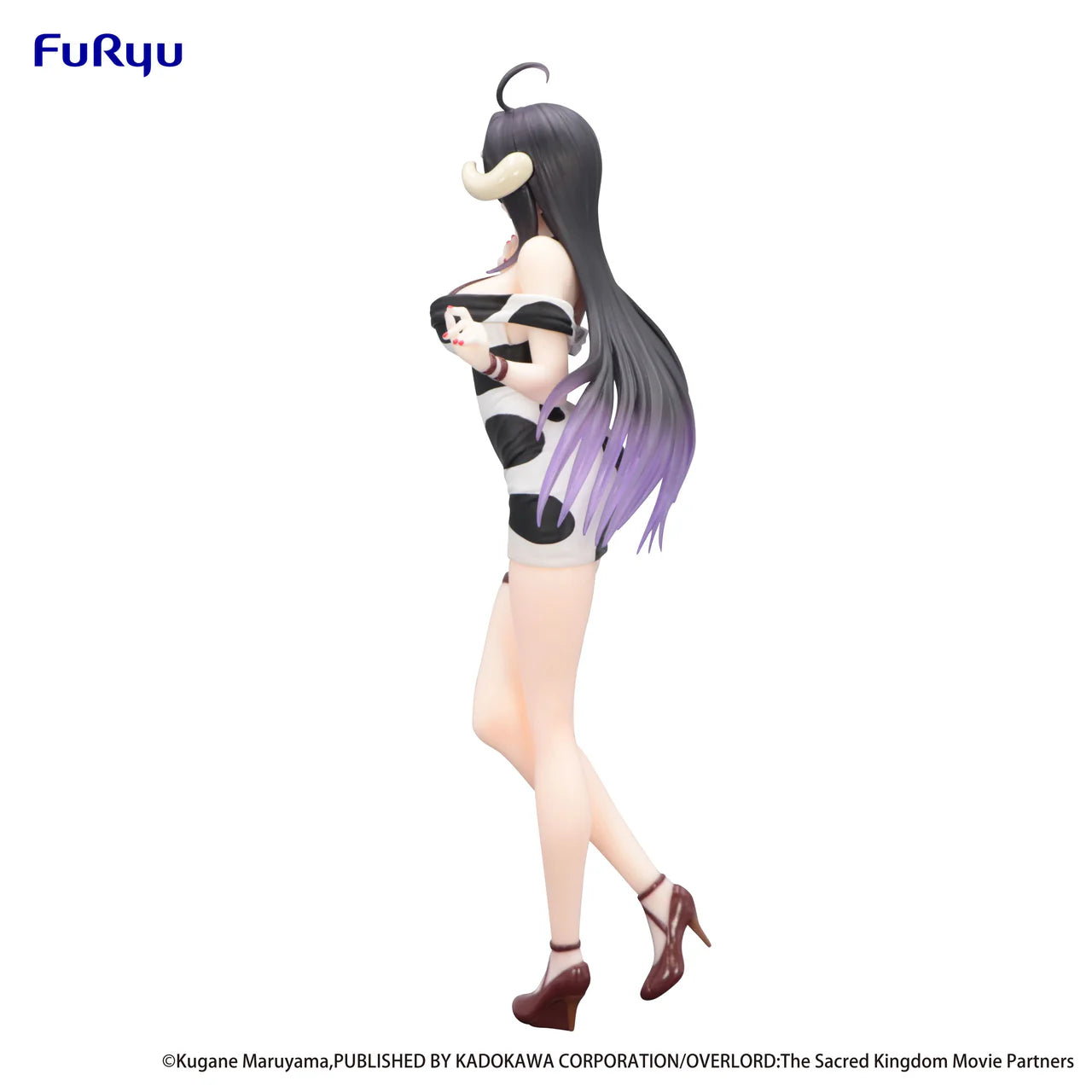 Furyu - Trio-Try-iT Figure -Albedo Mini Dress Cow Pattern ver. - ETA 11/25