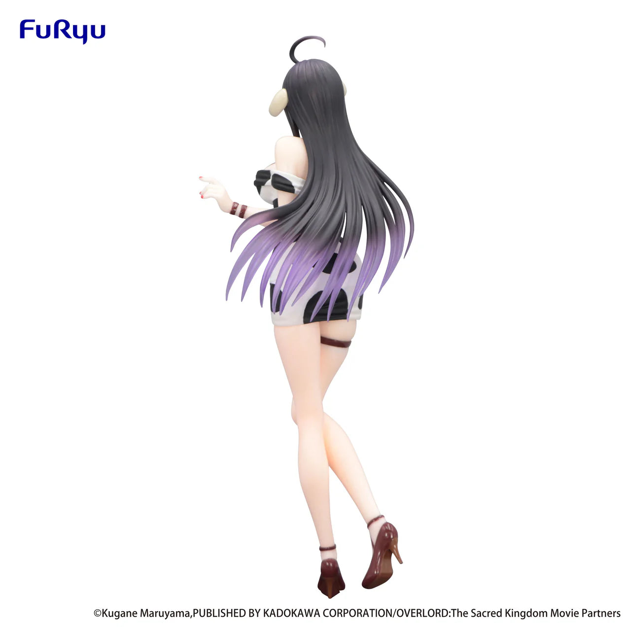Furyu - Trio-Try-iT Figure -Albedo Mini Dress Cow Pattern ver. - ETA 11/25