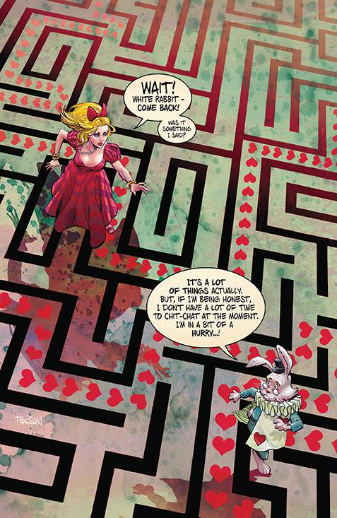 ALICE NEVER AFTER #4 (OF 5) CVR C 10 COPY INC PANOSIAN (MR)