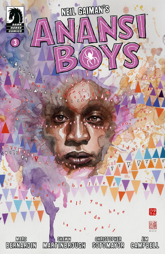 ANANSI BOYS #3 CVR A MACK - PRESALE DUE 28/8/24