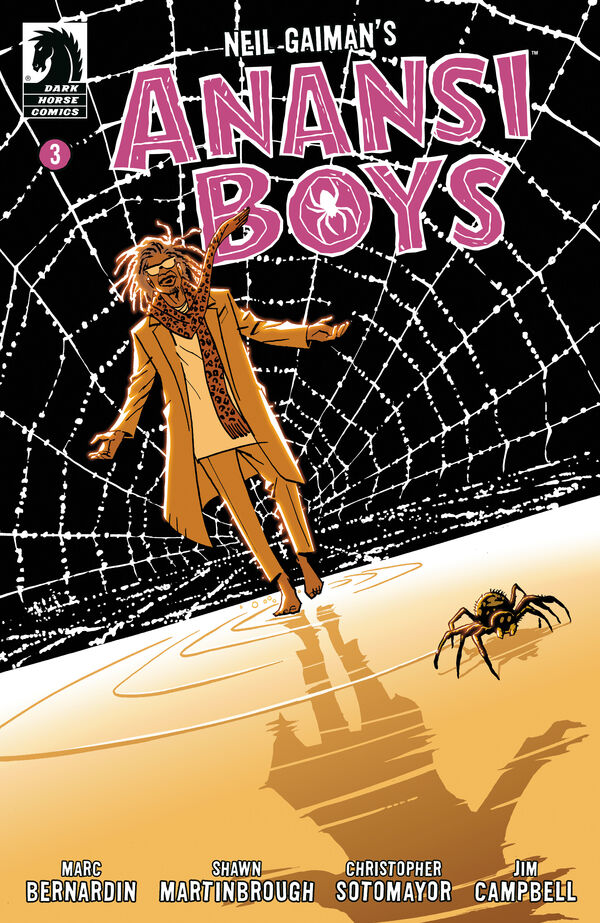 ANANSI BOYS #3 CVR B MARTINBOROUGH - PRESALE DUE 28/8/24