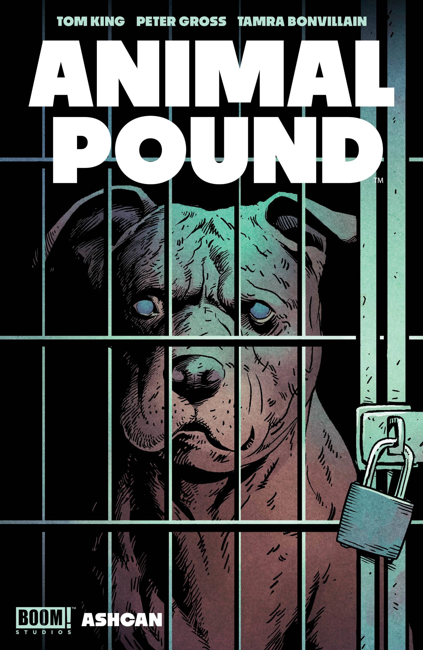 ANIMAL POUND CVR A PETER GROSS ASHCAN