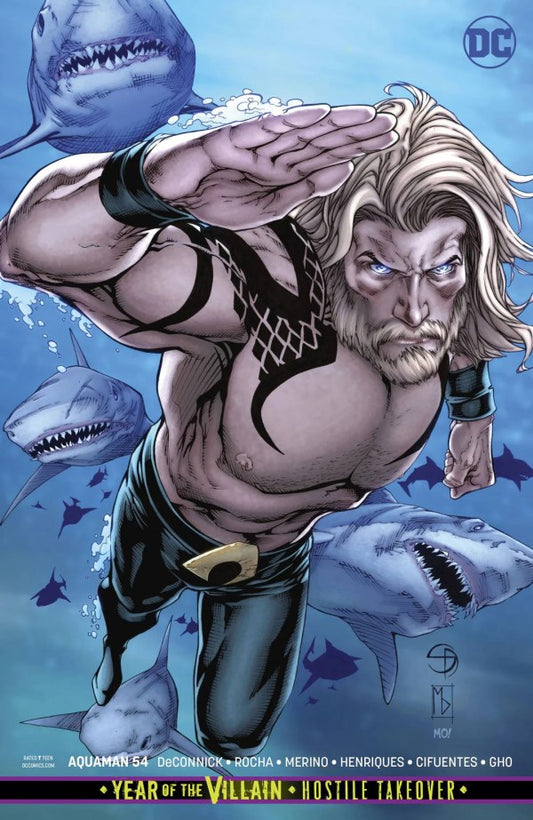 AQUAMAN #54 (2019) SHANE DAVIS CARD STOCK VAR