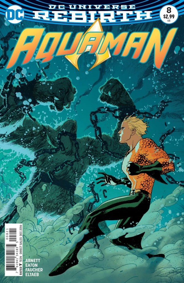 AQUAMAN #8 (2016) JOSHUA MIDDLETON VAR