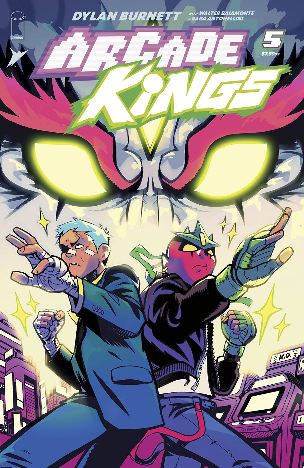 ARCADE KINGS #5 (OF 5) CVR A BURNETT