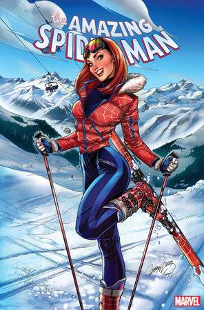 PREORDER 20/12/23 AMAZING SPIDER-MAN #40 J. SCOTT CAMPBELL SKI CHALET VAR