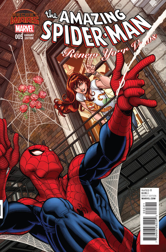 AMAZING SPIDER-MAN RENEW YOUR VOWS #5 25 COPY INC NICK BRADSHAW VAR