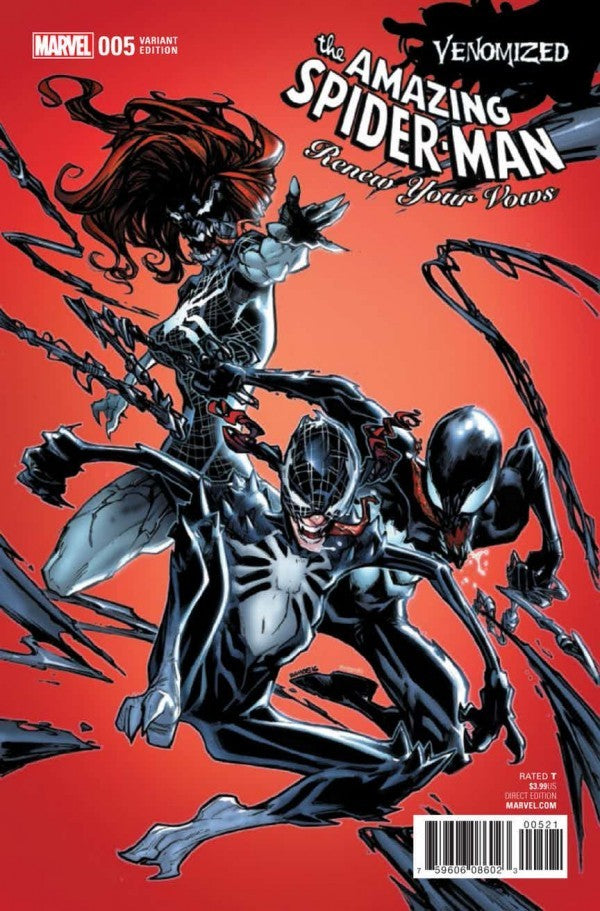 AMAZING SPIDER-MAN RENEW YOUR VOWS #5 HUMBERTO RAMOS VENOMIZED VAR