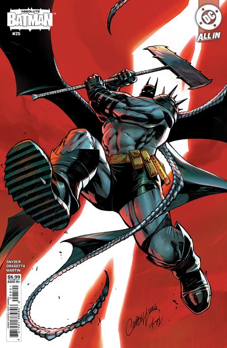 ABSOLUTE BATMAN #25 CVR B J SCOTT CAMPBELL CARD STOCK VAR - PREORDER (FOC 28/9/26) DUE IN STORE 28/10/26