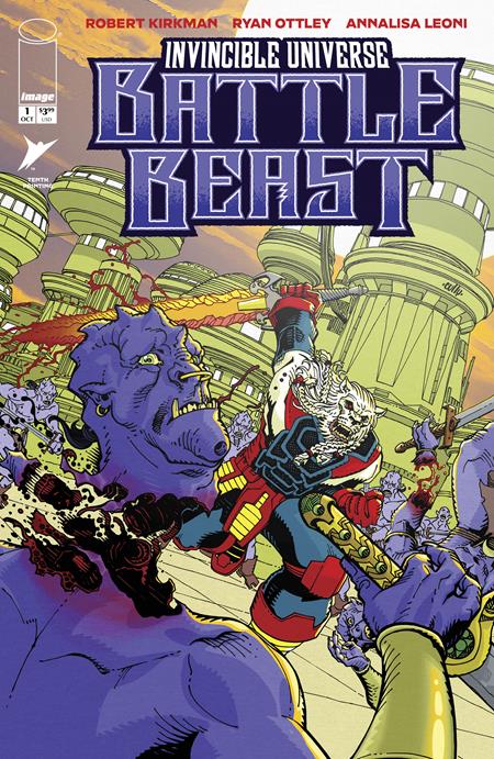 INVINCIBLE UNIVERSE BATTLE BEAST #1 10TH PTG CVR H CULLY HAMNER VAR - PREORDER (FOC 14/9/26) DUE IN STORE 14/10/26