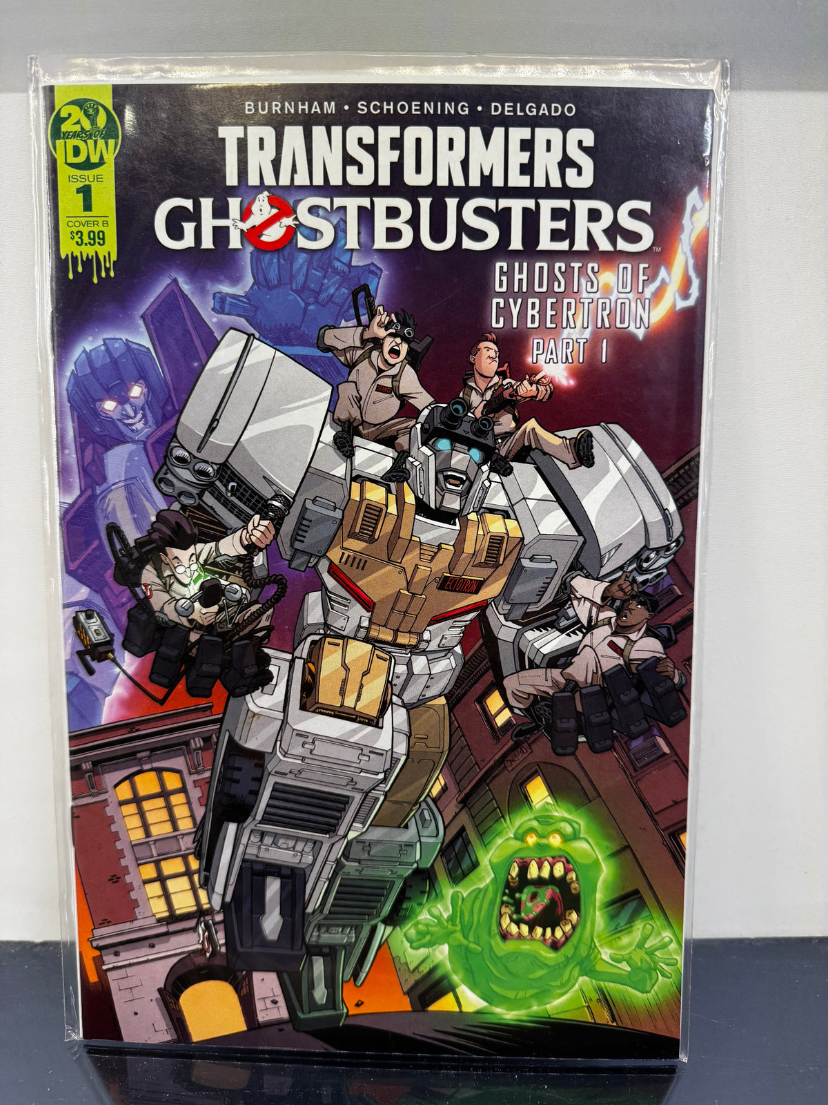 TRANSFORMERS GHOSTBUSTERS #1,2,3,4,5 CVR B SET