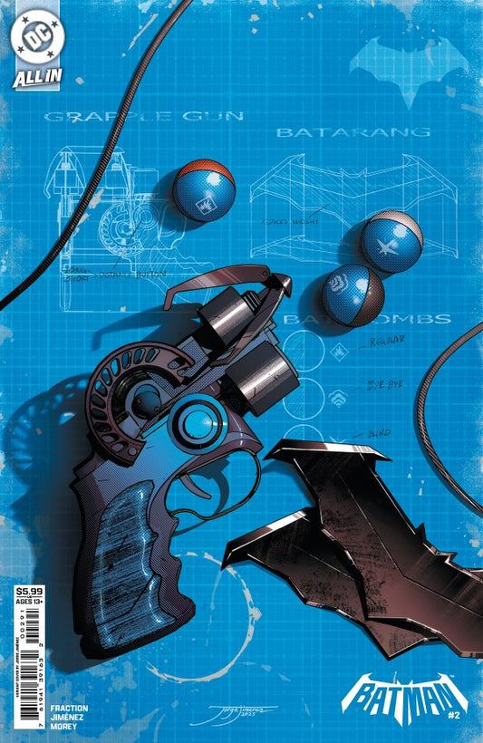 Batman #2 Cover F Jorge Jiménez Bat-Gadget Variant - DUE 1/10/25