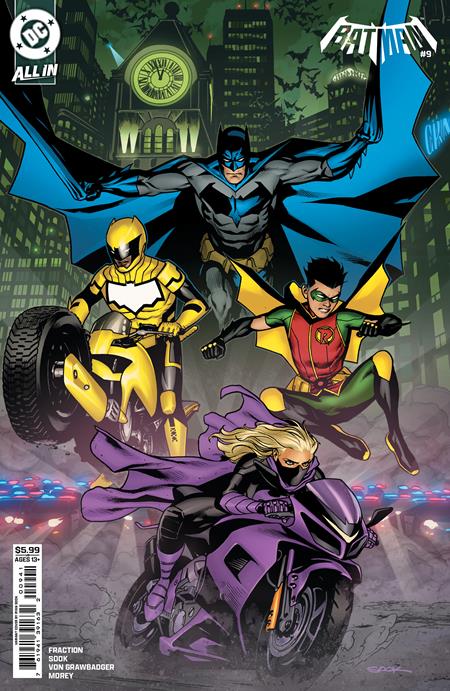 BATMAN #9 CVR D RYAN SOOK CARD STOCK VAR - PREORDER (FOC 27/4/26) DUE IN STORE 20/5/26