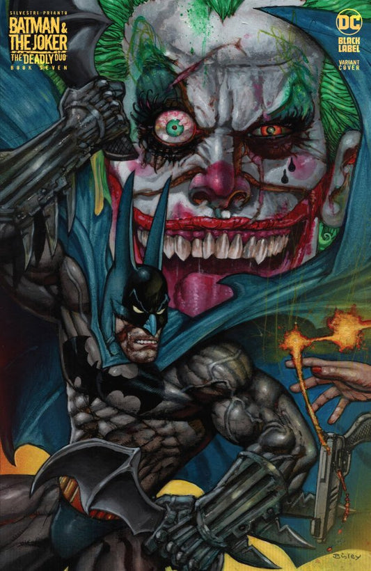 BATMAN & JOKER DEADLY DUO #7 (OF 7) CVR B SIMON BISLEY BATMAN VAR (MR)