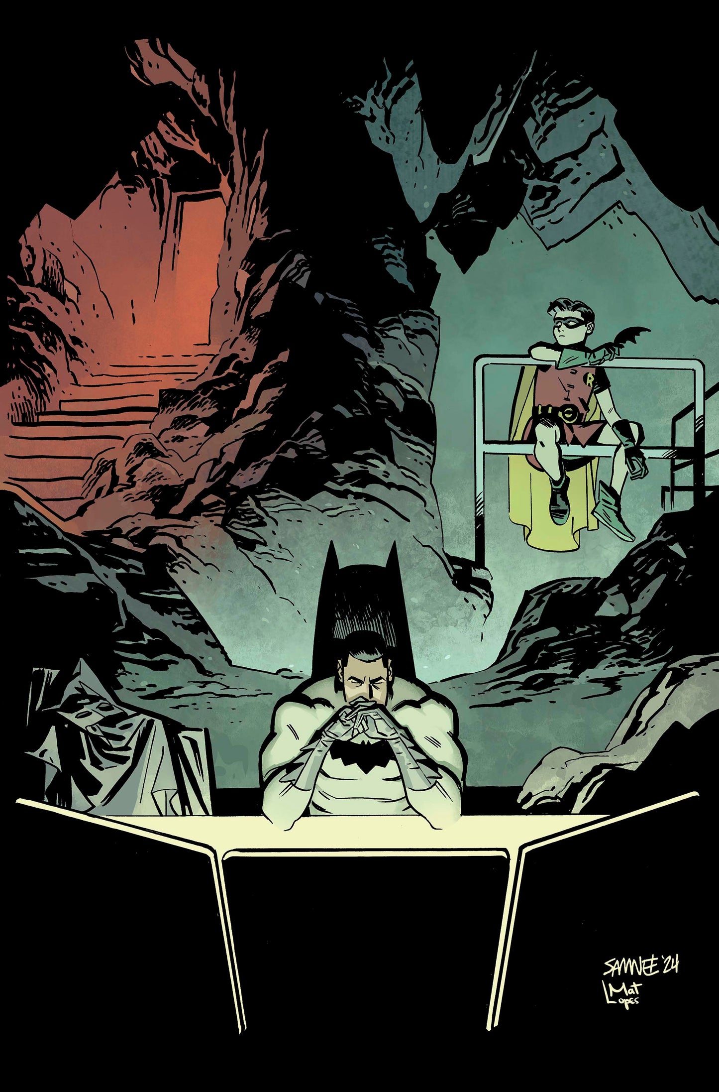 BATMAN AND ROBIN YEAR ONE #3 (OF 12) CVR A CHRIS SAMNEE - PREORDER