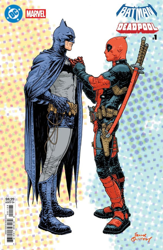 DC / Marvel: Batman / Deadpool #1 Cover N Frank Quitely Variant - DUE 19/11/25