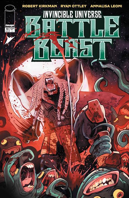 INVINCIBLE UNIVERSE BATTLE BEAST #12 CVR E INC 1:50 MIKI MONTLLO VAR - PREORDER - (FOC 27/7/26) DUE IN STORE 19/8/26