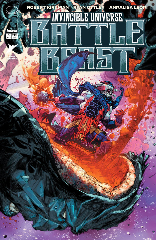 INVINCIBLE UNIVERSE BATTLE BEAST #3 5TH PTG HOWARD PORTER VAR - PREORDER - (FOC 22/6/26) DUE IN STORE 15/8/26