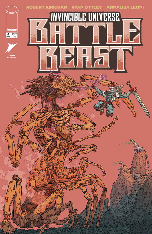 INVINCIBLE UNIVERSE BATTLE BEAST #4 3RD PTG - DUE 18/3/26