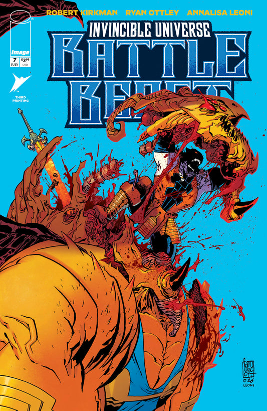 INVINCIBLE UNIVERSE BATTLE BEAST #7 3RD PTG GUISEPPE CAMUNCOLOI VAR - PREORDER - (FOC 22/6/26) DUE IN STORE 15/8/26