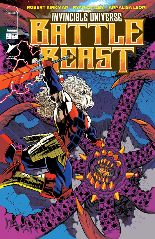 INVINCIBLE UNIVERSE BATTLE BEAST #8 3RD PTG MIKE HAWTHORN VAR - PREORDER - (FOC 22/6/26) DUE IN STORE 15/8/26