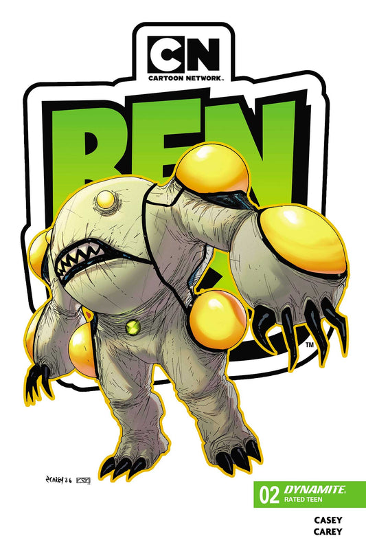 BEN 10 #2 2ND PTG CVR A ROBERT CAREY  - PREORDER (FOC 15/6/26) - DUE IN STOCK 8/7/26