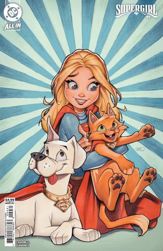 Supergirl #9 Cover B Christie Zullo Uminga Variant