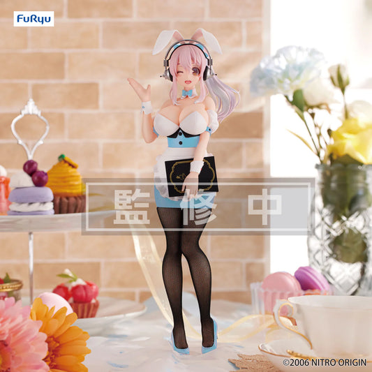 Furyu -Super Sonico BiCute Bunnies Super Sonico Waitress Light Blue Color Ver.- PRE-ORDER DUE 11/25