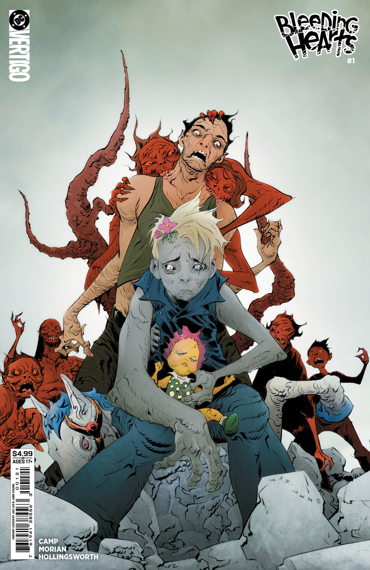 BLEEDING HEARTS #1 CVR B JAE LEE CARD STOCK VAR (MR) - DUE 11/2/26